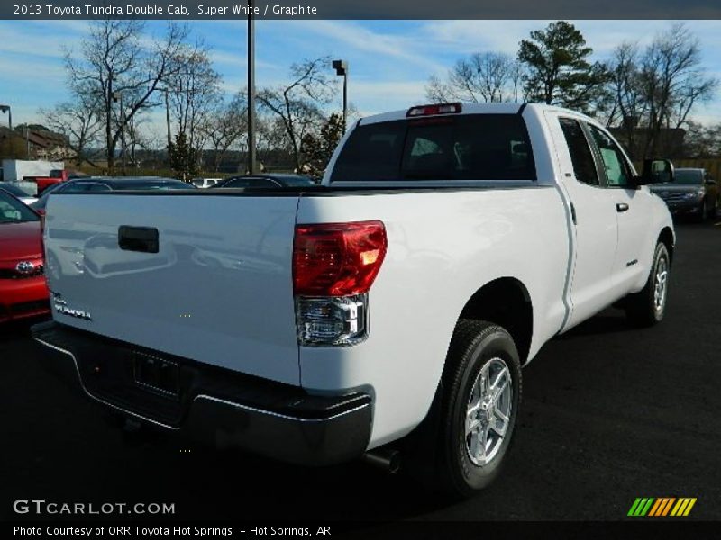 Super White / Graphite 2013 Toyota Tundra Double Cab