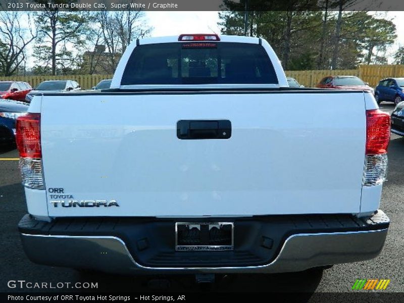 Super White / Graphite 2013 Toyota Tundra Double Cab