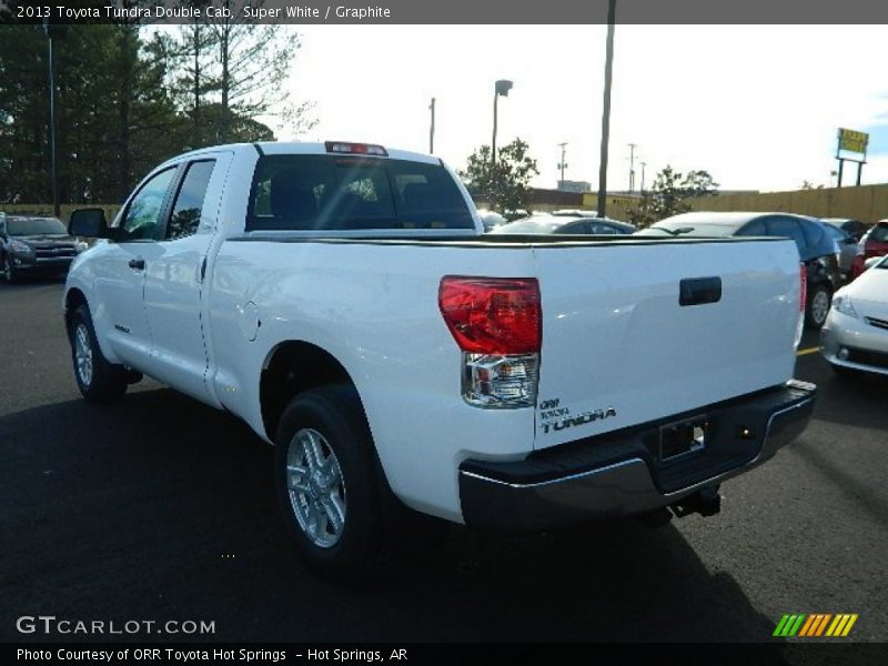 Super White / Graphite 2013 Toyota Tundra Double Cab