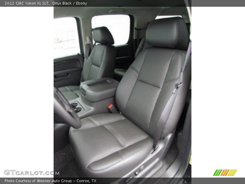Onyx Black / Ebony 2012 GMC Yukon XL SLT