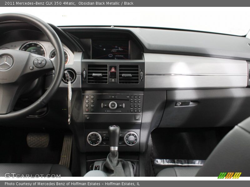 Obsidian Black Metallic / Black 2011 Mercedes-Benz GLK 350 4Matic