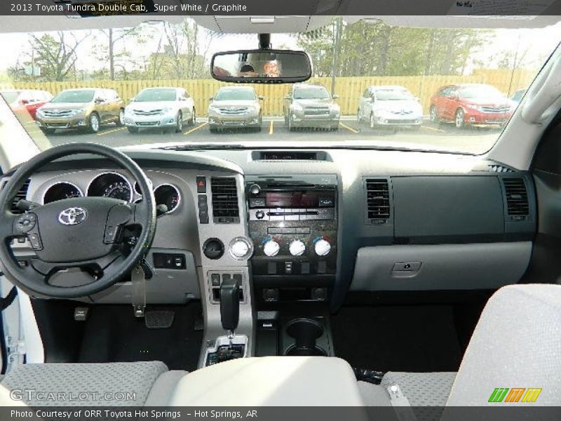 Super White / Graphite 2013 Toyota Tundra Double Cab