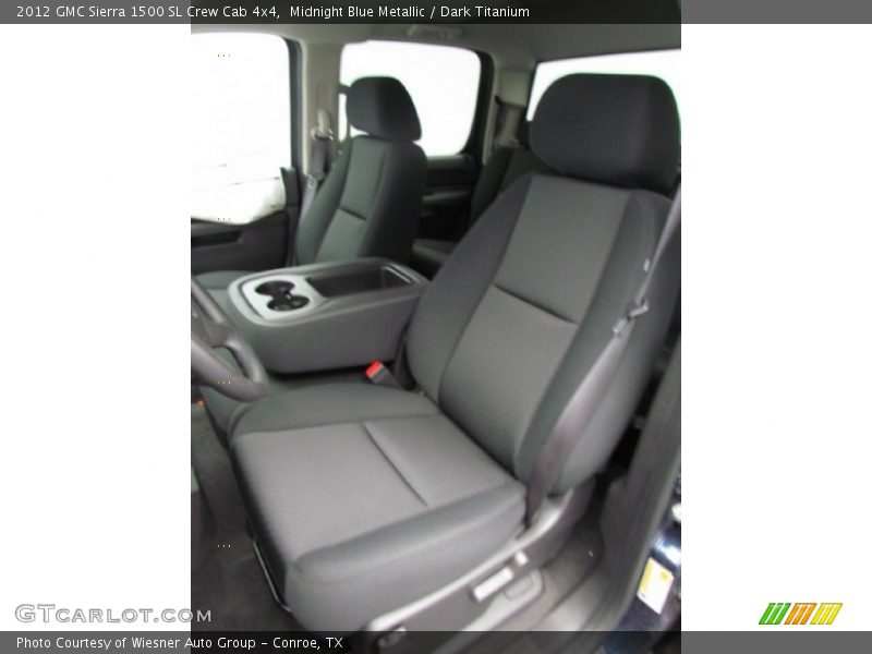 Midnight Blue Metallic / Dark Titanium 2012 GMC Sierra 1500 SL Crew Cab 4x4