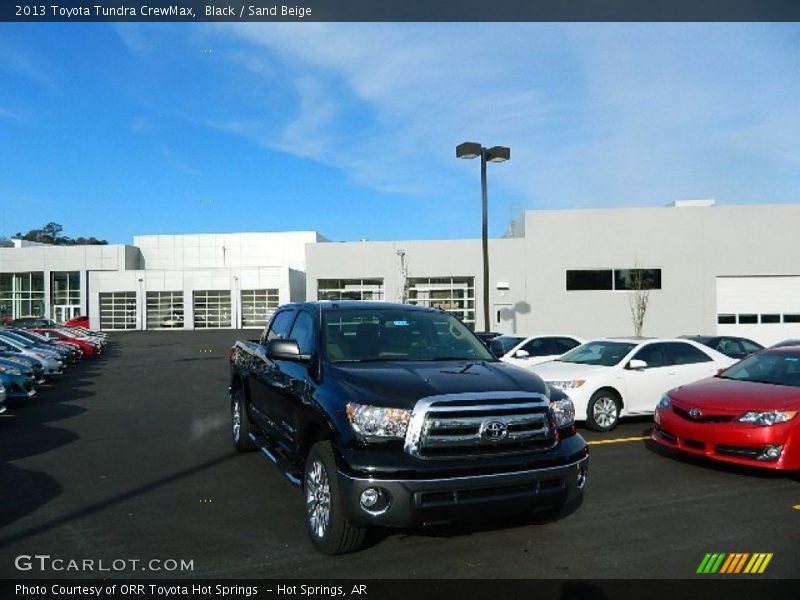 Black / Sand Beige 2013 Toyota Tundra CrewMax