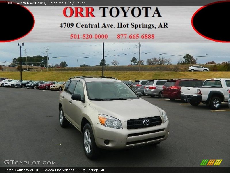 Beige Metallic / Taupe 2006 Toyota RAV4 4WD