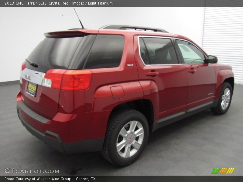 Crystal Red Tintcoat / Light Titanium 2013 GMC Terrain SLT