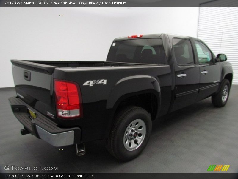 Onyx Black / Dark Titanium 2012 GMC Sierra 1500 SL Crew Cab 4x4