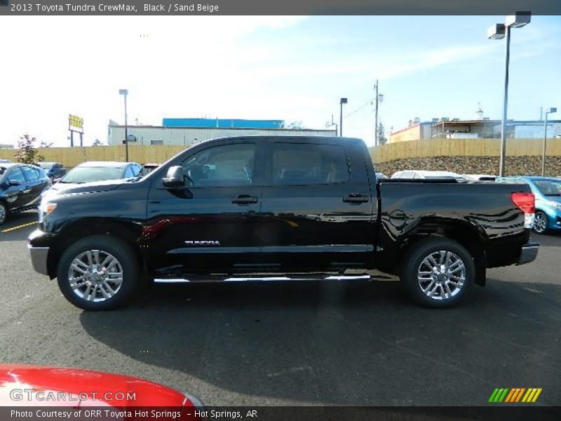 Black / Sand Beige 2013 Toyota Tundra CrewMax