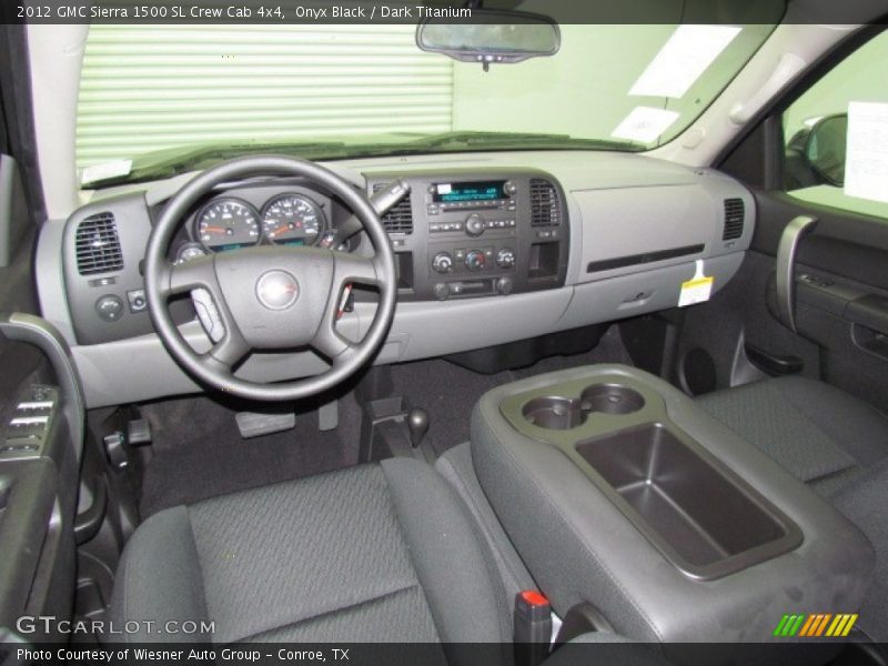 Onyx Black / Dark Titanium 2012 GMC Sierra 1500 SL Crew Cab 4x4