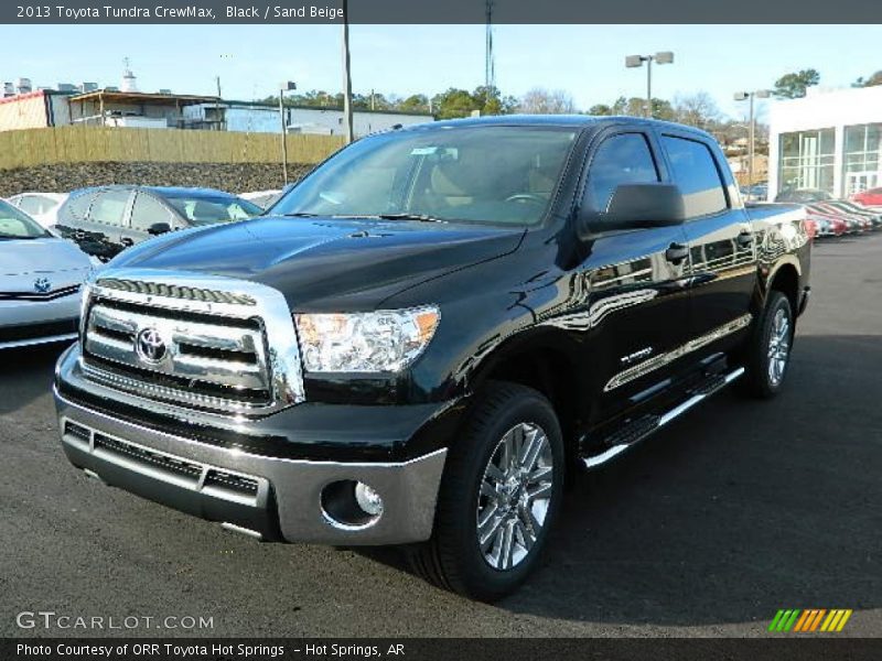 Black / Sand Beige 2013 Toyota Tundra CrewMax