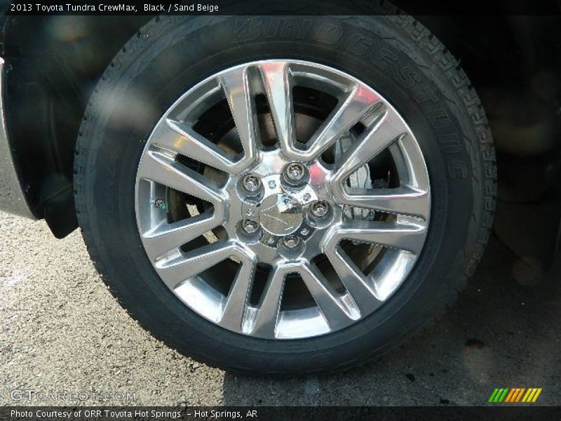 Black / Sand Beige 2013 Toyota Tundra CrewMax