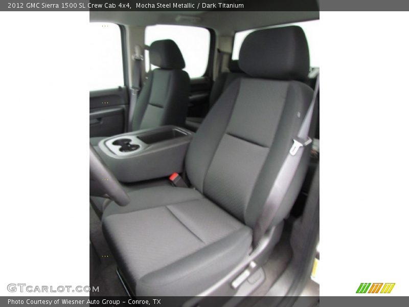 Mocha Steel Metallic / Dark Titanium 2012 GMC Sierra 1500 SL Crew Cab 4x4