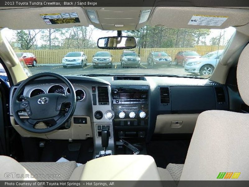 Black / Sand Beige 2013 Toyota Tundra CrewMax