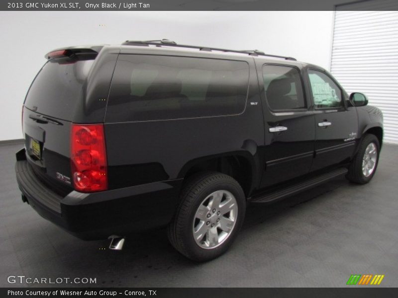 Onyx Black / Light Tan 2013 GMC Yukon XL SLT