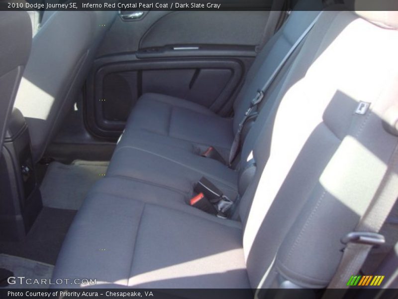 Inferno Red Crystal Pearl Coat / Dark Slate Gray 2010 Dodge Journey SE
