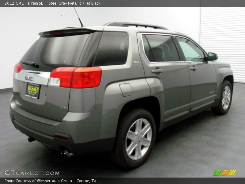 Steel Gray Metallic / Jet Black 2012 GMC Terrain SLT