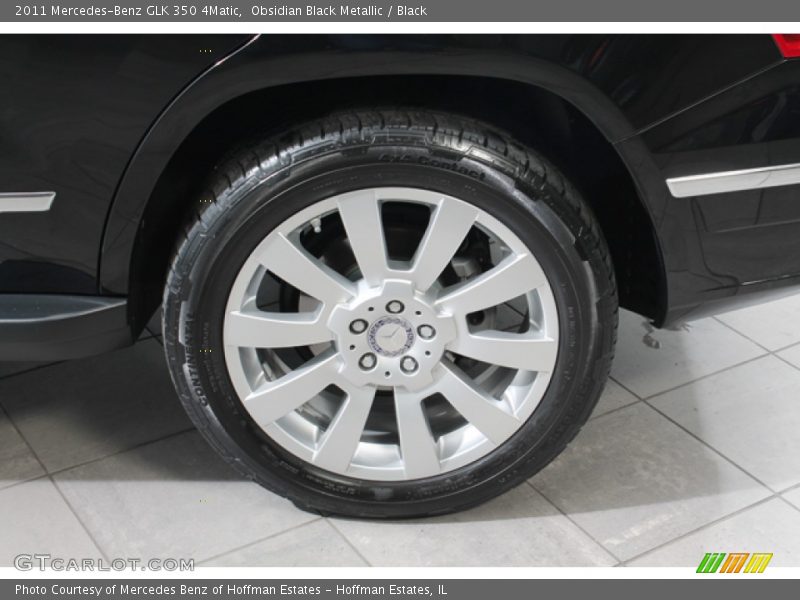 Obsidian Black Metallic / Black 2011 Mercedes-Benz GLK 350 4Matic