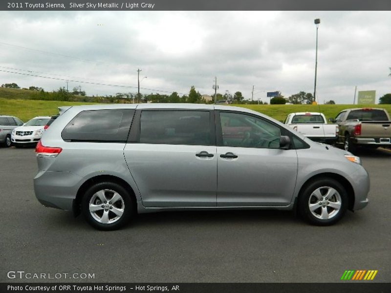 Silver Sky Metallic / Light Gray 2011 Toyota Sienna