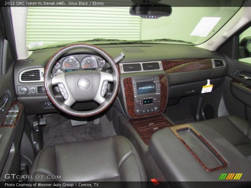 Ebony Interior - 2013 Yukon XL Denali AWD 