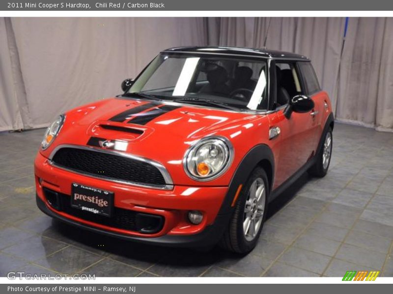 Chili Red / Carbon Black 2011 Mini Cooper S Hardtop