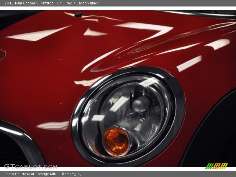 Chili Red / Carbon Black 2011 Mini Cooper S Hardtop