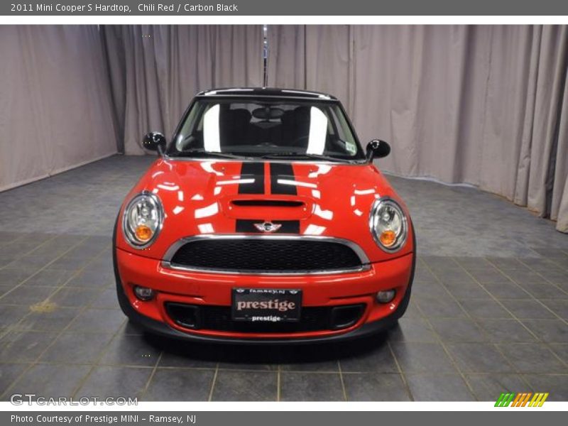 Chili Red / Carbon Black 2011 Mini Cooper S Hardtop