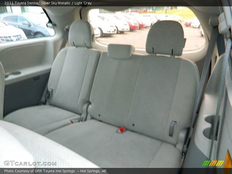 Silver Sky Metallic / Light Gray 2011 Toyota Sienna