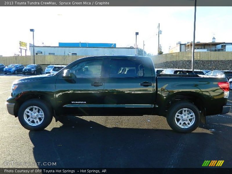 Spruce Green Mica / Graphite 2013 Toyota Tundra CrewMax