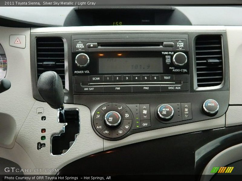 Silver Sky Metallic / Light Gray 2011 Toyota Sienna