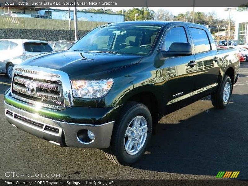 Spruce Green Mica / Graphite 2013 Toyota Tundra CrewMax