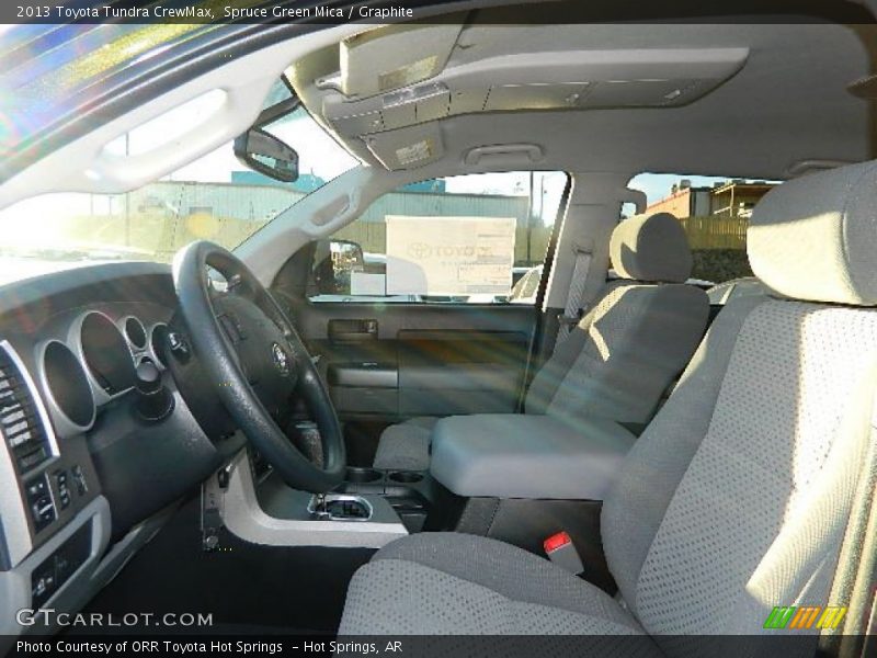 Spruce Green Mica / Graphite 2013 Toyota Tundra CrewMax