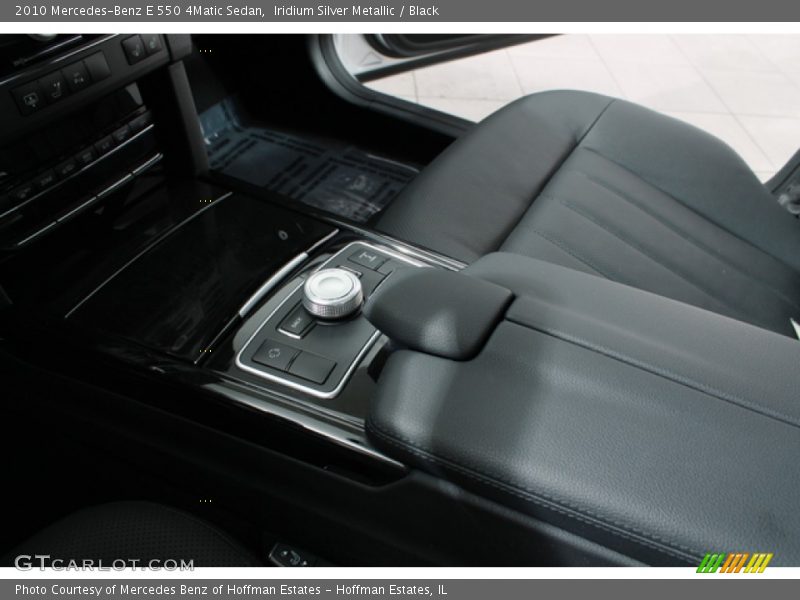 Iridium Silver Metallic / Black 2010 Mercedes-Benz E 550 4Matic Sedan
