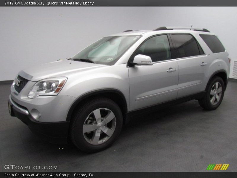 Quicksilver Metallic / Ebony 2012 GMC Acadia SLT