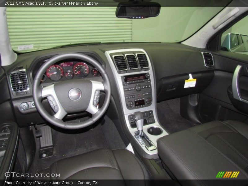 Quicksilver Metallic / Ebony 2012 GMC Acadia SLT