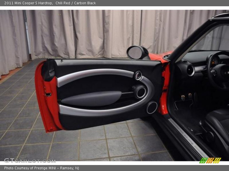 Chili Red / Carbon Black 2011 Mini Cooper S Hardtop
