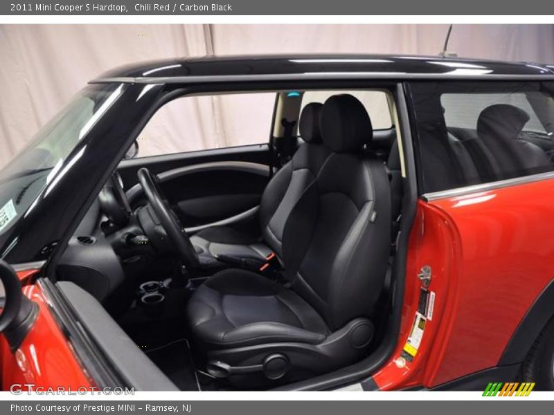 Chili Red / Carbon Black 2011 Mini Cooper S Hardtop