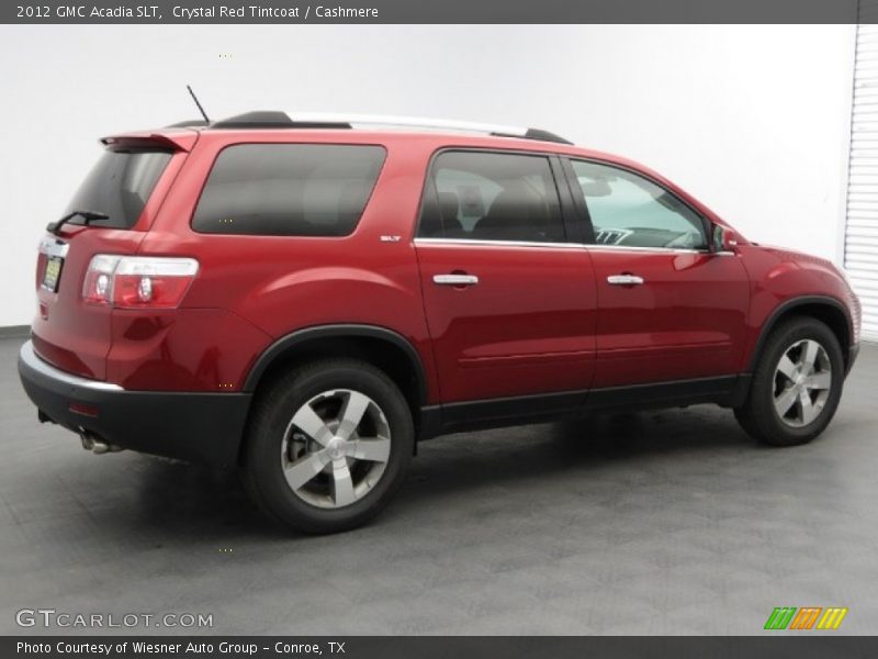 Crystal Red Tintcoat / Cashmere 2012 GMC Acadia SLT