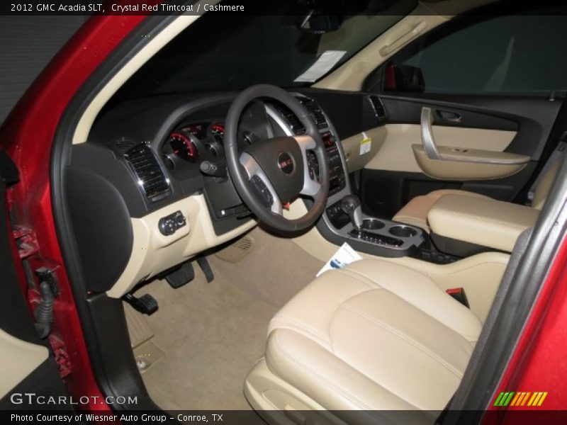 Crystal Red Tintcoat / Cashmere 2012 GMC Acadia SLT