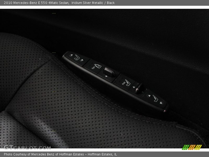 Iridium Silver Metallic / Black 2010 Mercedes-Benz E 550 4Matic Sedan