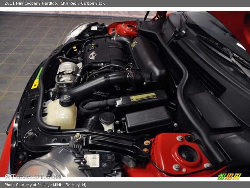 Chili Red / Carbon Black 2011 Mini Cooper S Hardtop