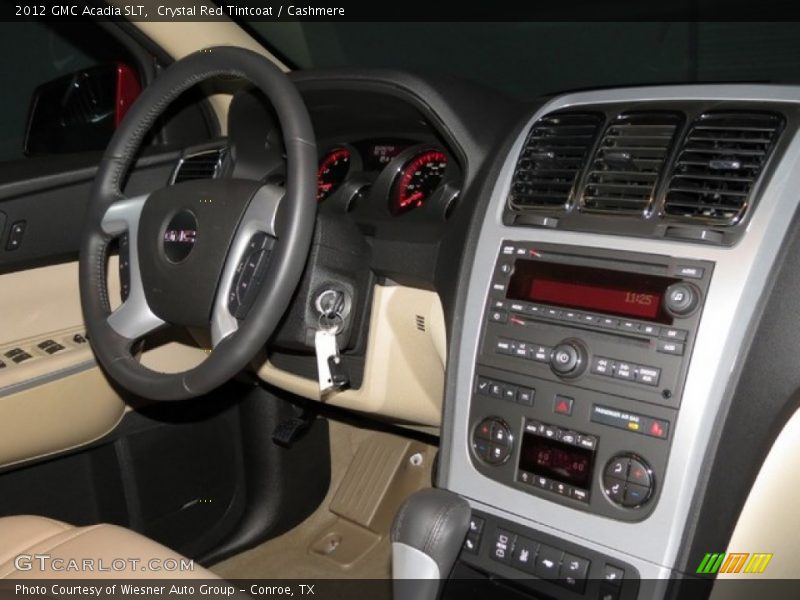 Crystal Red Tintcoat / Cashmere 2012 GMC Acadia SLT