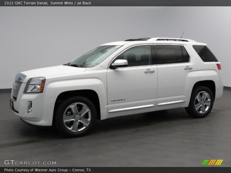 Summit White / Jet Black 2013 GMC Terrain Denali