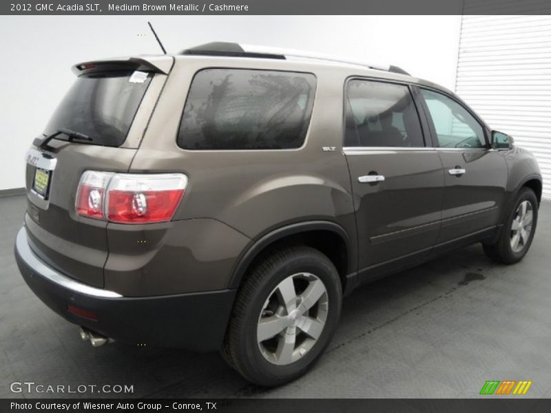 Medium Brown Metallic / Cashmere 2012 GMC Acadia SLT