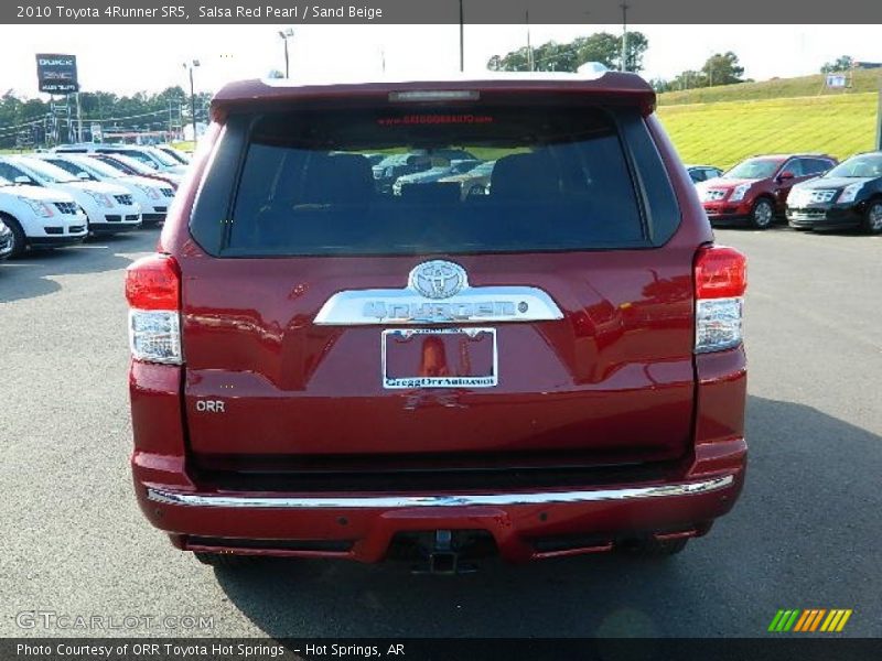 Salsa Red Pearl / Sand Beige 2010 Toyota 4Runner SR5