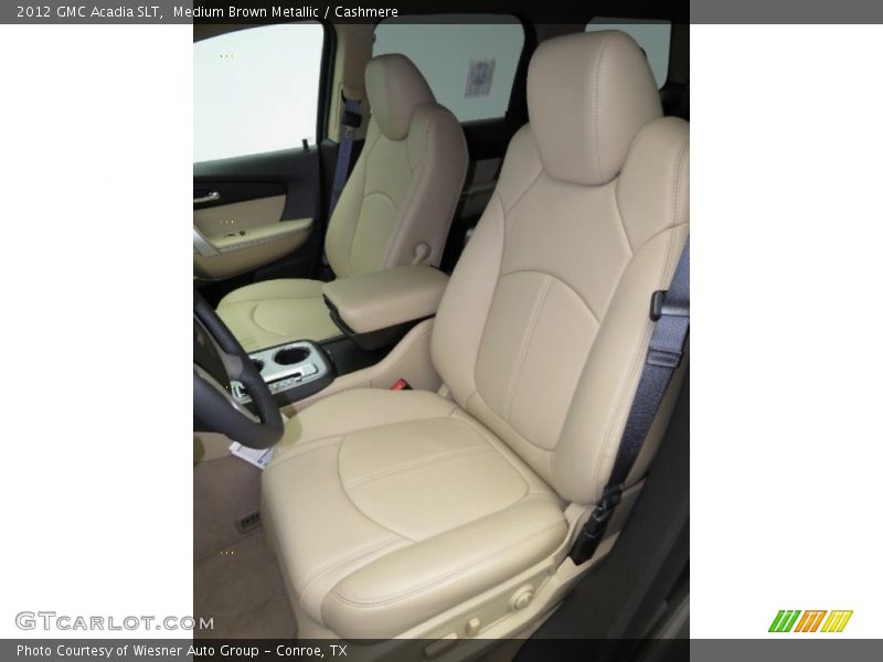 Front Seat of 2012 Acadia SLT