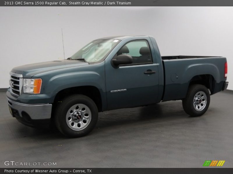 Stealth Gray Metallic / Dark Titanium 2013 GMC Sierra 1500 Regular Cab