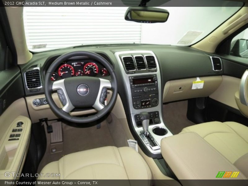  2012 Acadia SLT Cashmere Interior