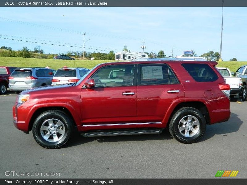 Salsa Red Pearl / Sand Beige 2010 Toyota 4Runner SR5
