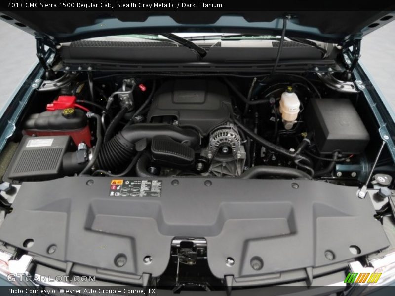 Stealth Gray Metallic / Dark Titanium 2013 GMC Sierra 1500 Regular Cab