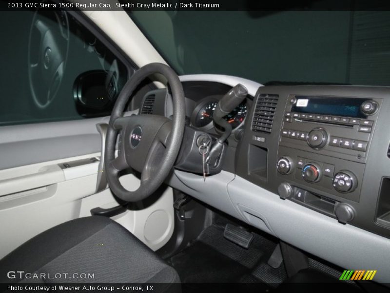 Stealth Gray Metallic / Dark Titanium 2013 GMC Sierra 1500 Regular Cab